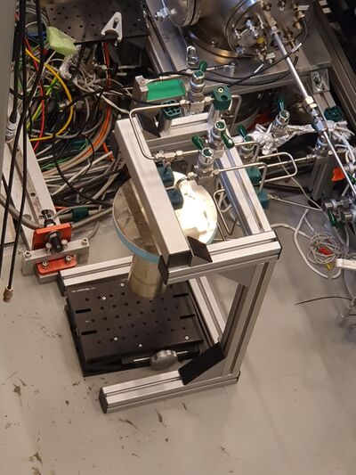 A liquid nitrogen molecular sieve